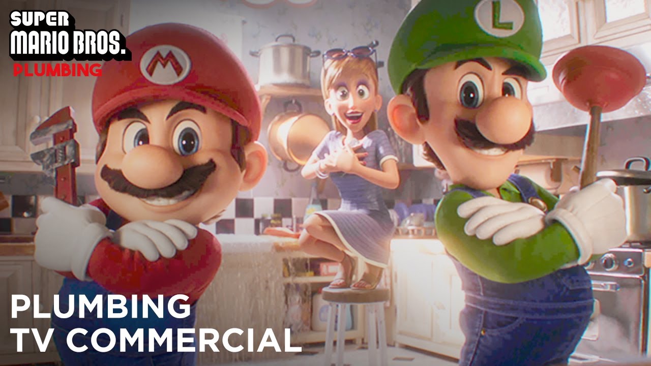 Super Mario Brothers Plumbing Movie Out!