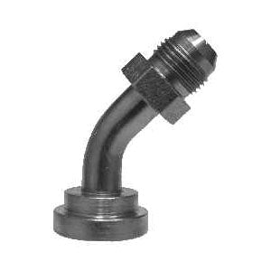 45-deg Adapter Elbow, 1-1/4-in MJIC x 1-in Code 62 Flanged, Steel