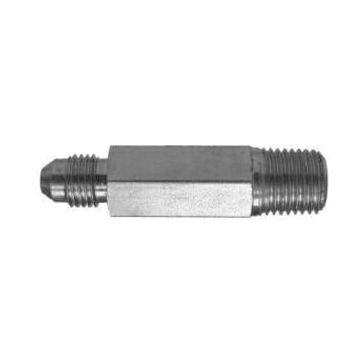 Long Adapter, 1-in Male JIC x 1-in Male NPTF, Steel