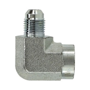 90-deg Elbow, 1-1/2-in Male JIC x 1-1/2-in Female NPTF, Steel