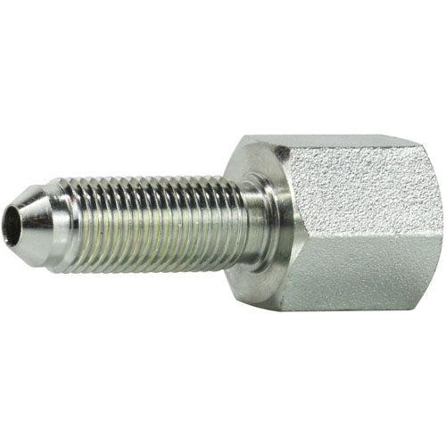 Bulkhead Adapter, 1-1/2-in Male JIC x 1-1/2-in Female NPTF, Steel