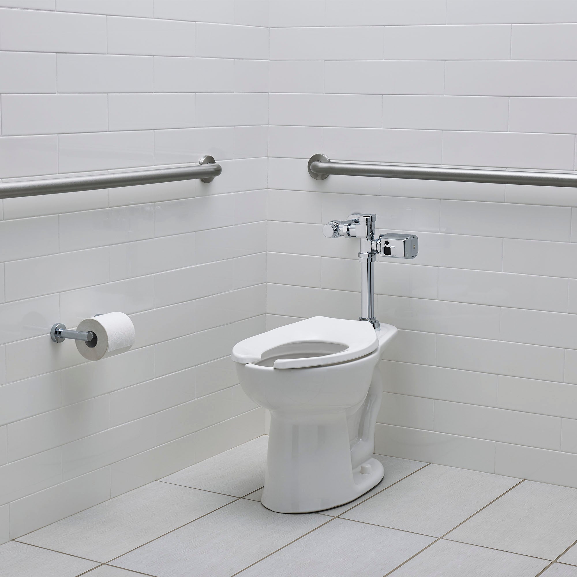 American Standard Heavy-Duty Commercial Elongated Open Front Toilet Seat