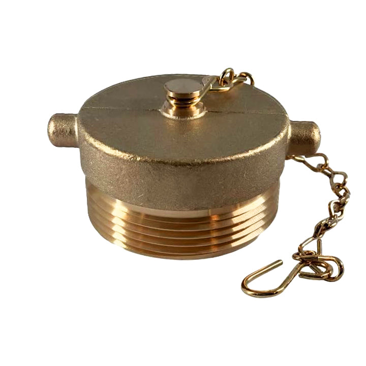 2-1/2 NST HOSE PLUG WITH CHAIN