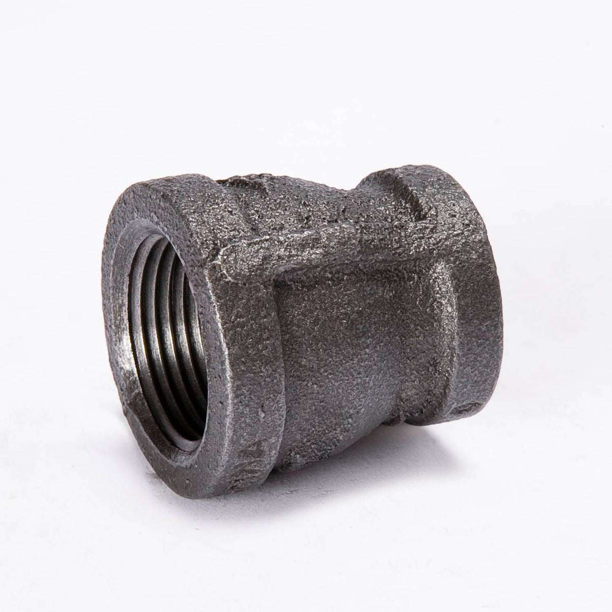 4-in x 1-1/2-in FIP Black Iron Reducing Coupling - Barcoded - Fittings N' Valves