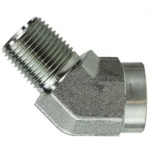 45-deg Street Pipe Elbow, 3/4-in Male NPTF x 3/4-in Female NPTF, Steel