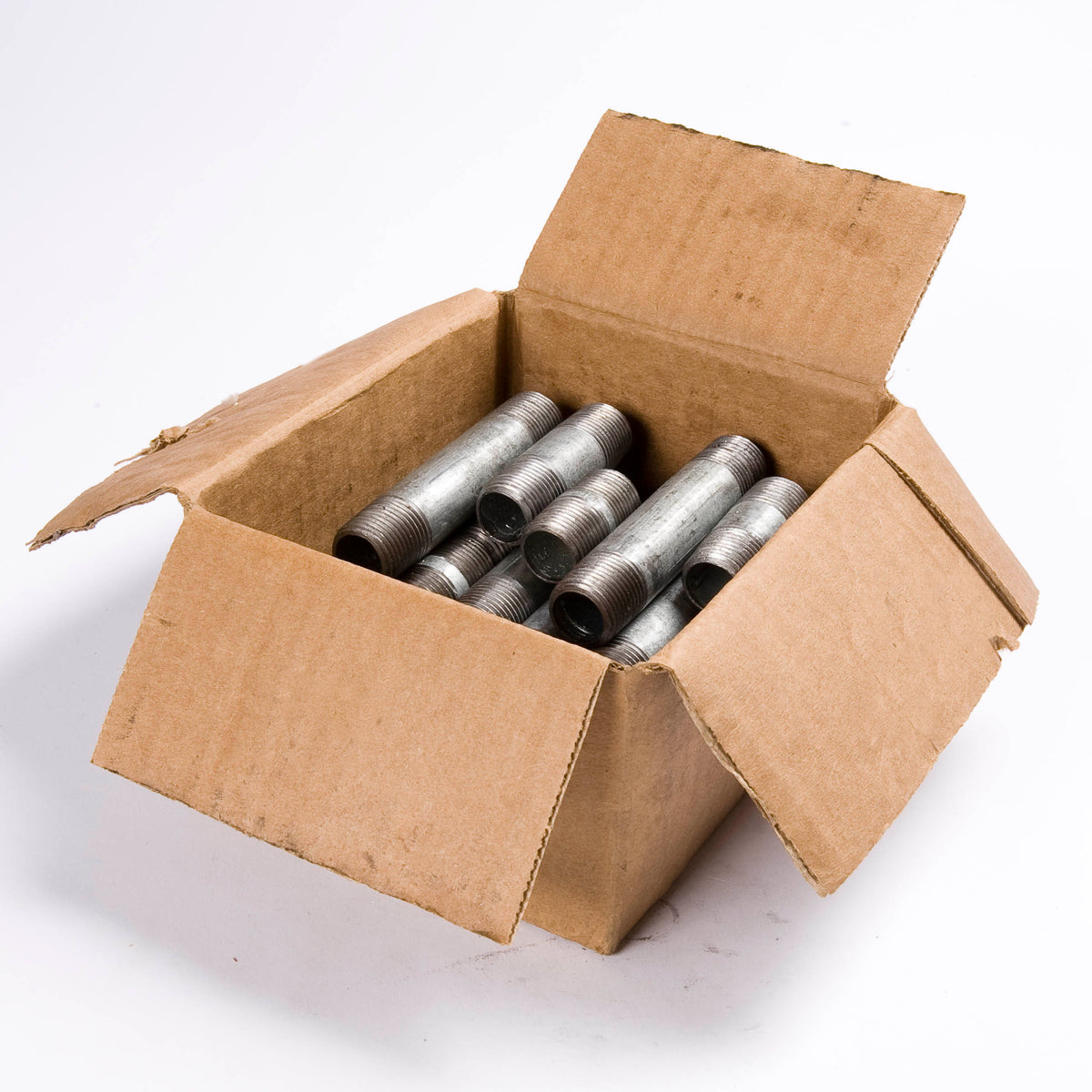 1-1/2-in x Close-6-in Galvanized Steel Schedule 40 Special 6 Nipple Assortment (60 PCS) - Fittings N' Valves