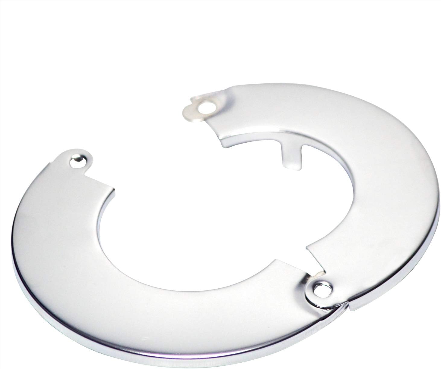 3/8" IPS Floor and Ceiling Plate Heavy Duty Split Flange, Copper Pipe, Chrome Finish