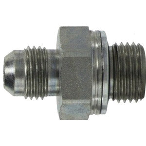 Connector, 1/2 in Male x 1/2 in Male, Steel