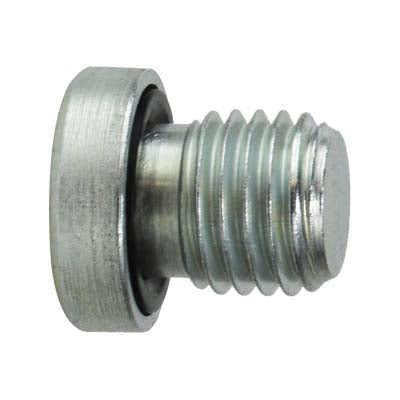 Hollow Hex Plug, M10 x 1 Male Metric, Steel