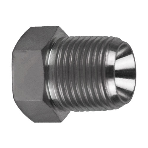 BSPT Bushing, 3/8-in Male BSPT x 1/4-in Female BSPT, Steel