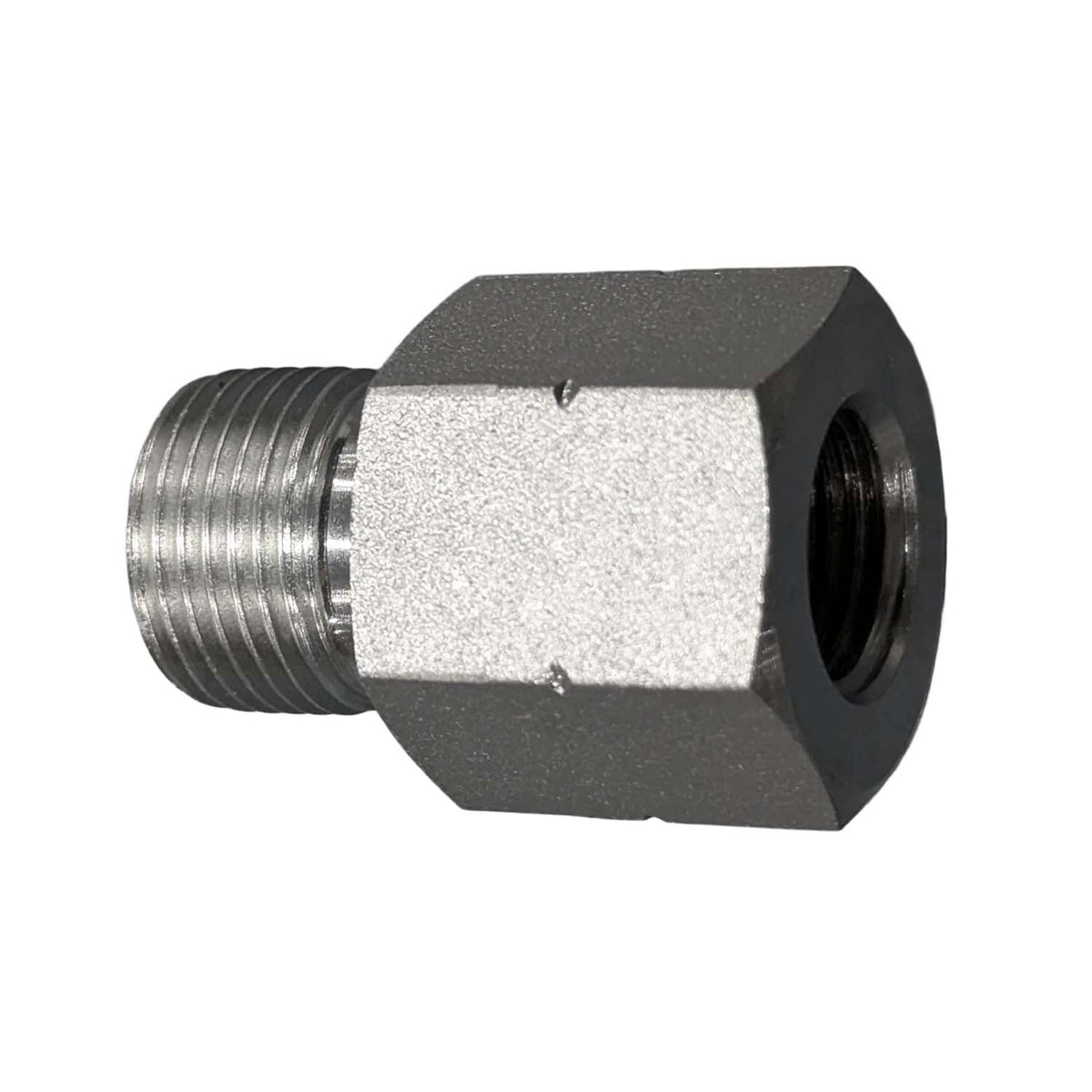 Reducer Bushing, 1/8-in Male BSPP x 1/4-in Female BSPP, Steel