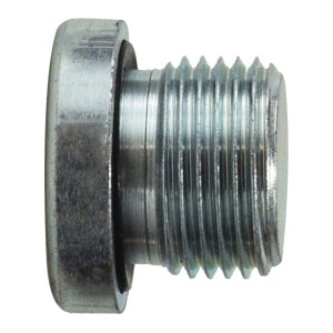 Hollow Hex Plug, 1/8 in Male BSPP, Steel