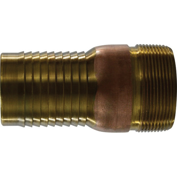 1 BRASS COMBO NIPPLE