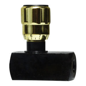 High Pressure Flow Control Valve, 3/4 in Nominal, FNPT Connection, 0 to 42 gpm