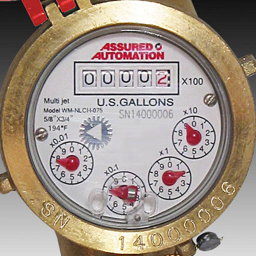 WM-NLCH Series HOT Potable Water Meter - Fittings N' Valves