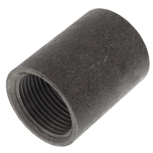1/8" Schedule 40 Black Steel Merchant Coupling