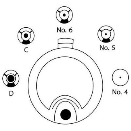 Maid O Mist 0220-5L Adjustable Angle Steam Valve (Kit Contains No. 4,5,6,C,D)
