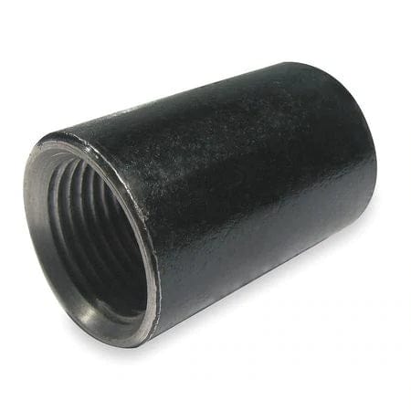 1-1/4" Black Steel Merchant Coupling