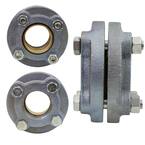 2-1/2" Female IPS x Brass Sweat Dielectric Union