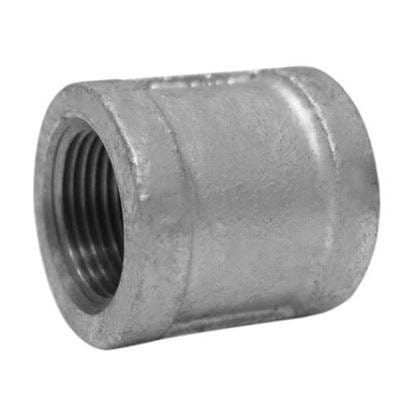 1" Galvanized Extra Heavy Steel Coupling