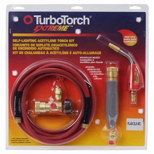 PL-8ADLX-MC Torch Kit Swirl For MC tank, Air Acetylene