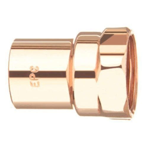 1 -1/4" x 1" Copper x Female Adapter