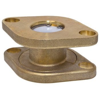 3/4" Thru 1-1/4" Isolator Double Flange Check Valve - Fittings N' Valves