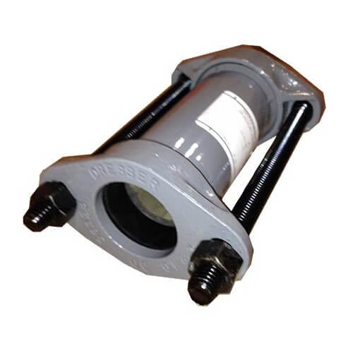 1/2" IPS Style 38 Water Service Dresser Coupling for Steel Pipe (Plain)