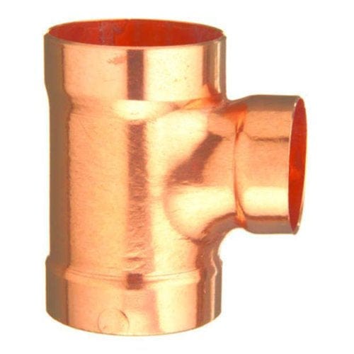 3" x 3" x 1-1/4" DWV C x C x C Copper Tee