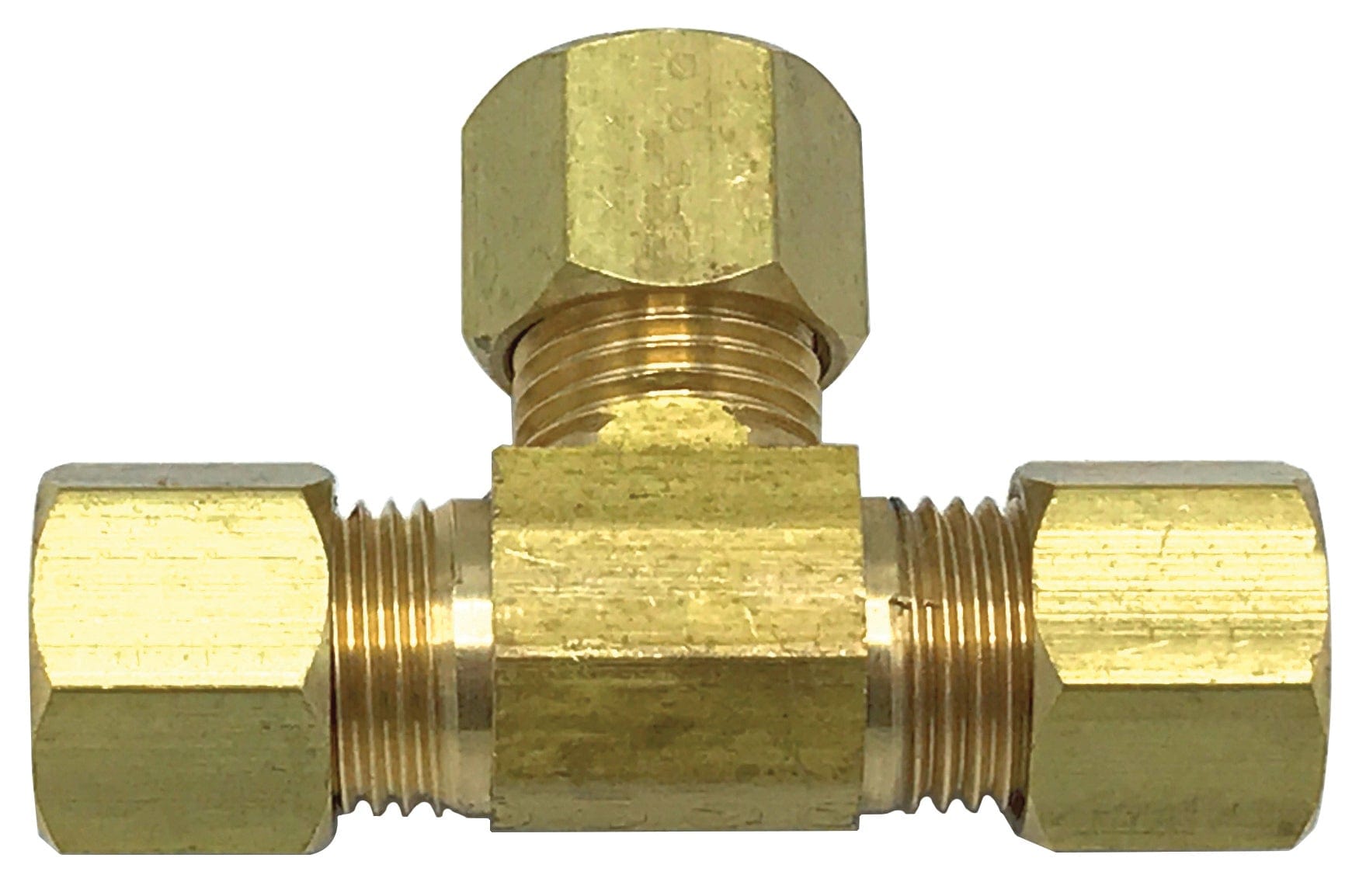3/8" OD Compression Tee (Lead-Free)