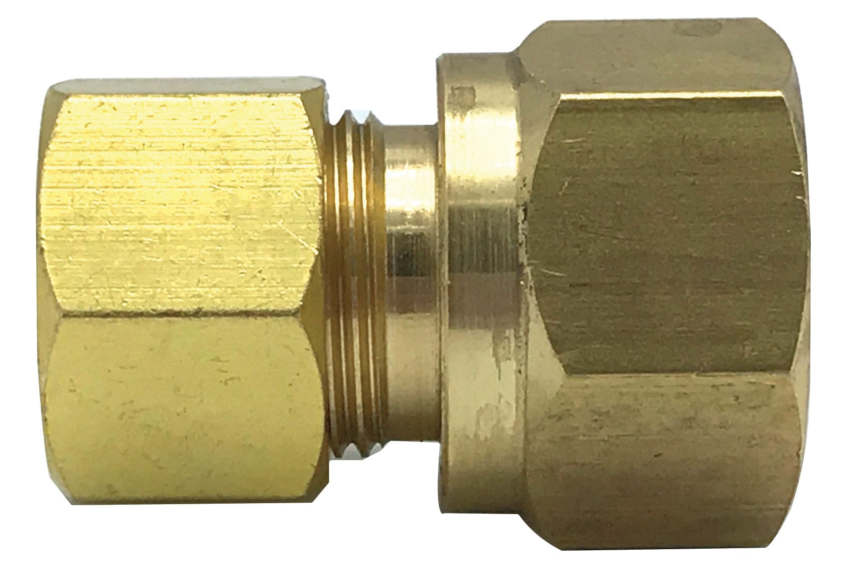 3/8" OD x 3/8" #66 Compression x FIP Adapter (Lead-Free)