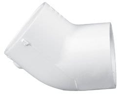 4" PVC Schedule 40 45° Elbow SLIP x SLIP