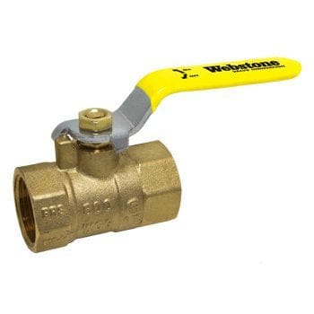 1-1/2" IPS Standard Port Brass Ball Valve - Fittings N' Valves