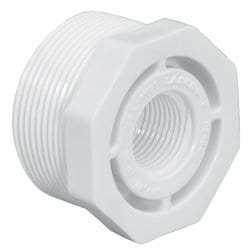3" x 2" PVC Schedule 40 Bushing MPT x FPT
