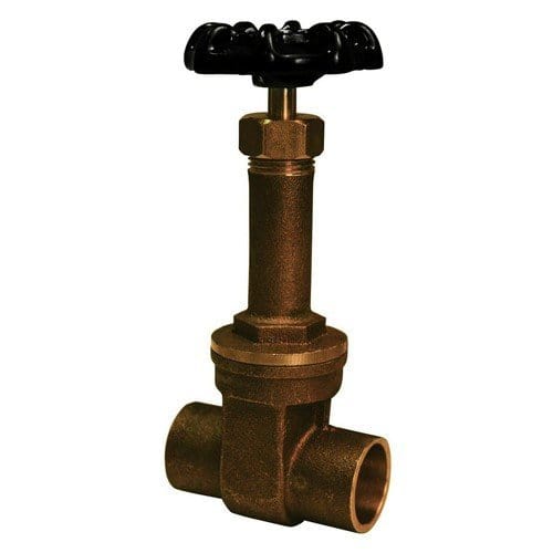 3/4" Sweat Long Bonnet Gate Valve (Lead Free)