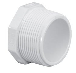 4" PVC Schedule 40 Plug MPT