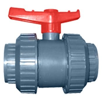1" True Union PVC Ball Valve