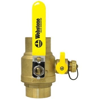 2" C x C Ball W/Drain