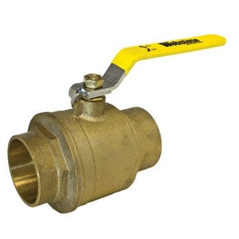 2" C x C Lead Free Full Port Brass Ball Valve