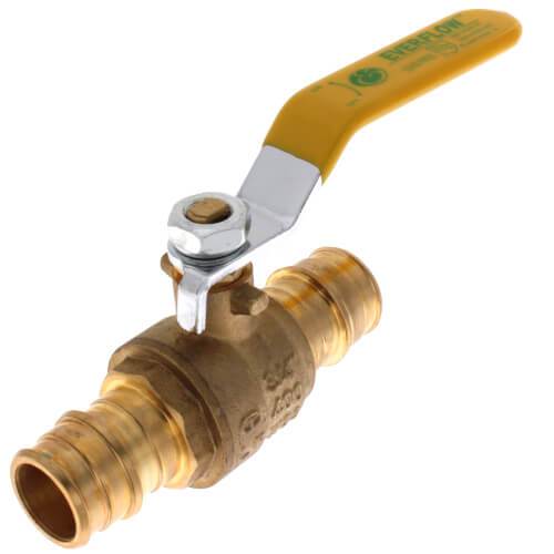 1" Expansion PEX Brass Ball Valve F1960 (Lead Free)