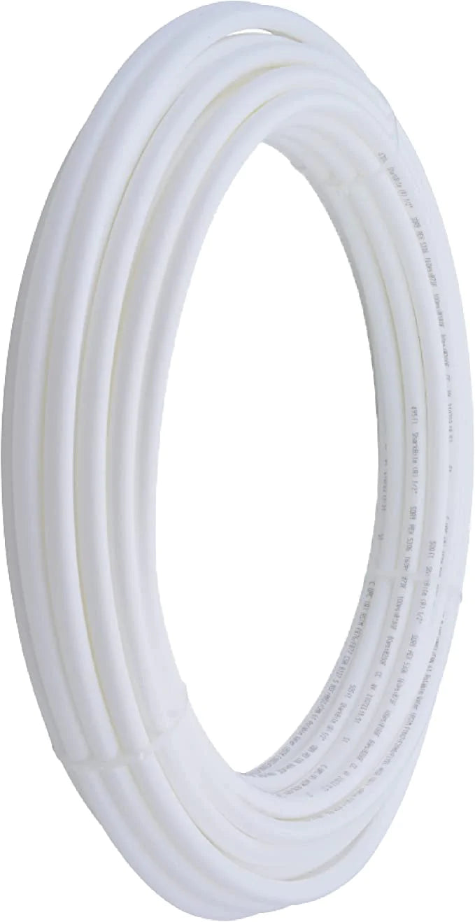 1/2" x 100' PEX-A Potable Water - 100' Coil - White