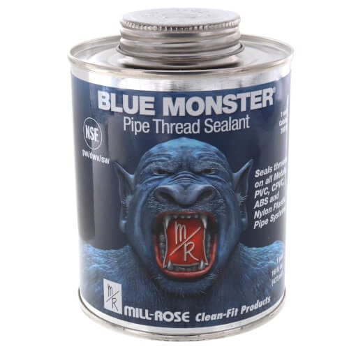 1 pint / 16 fl. oz. Blue Monster Heavy-Duty Industrial Grade Thread Sealant