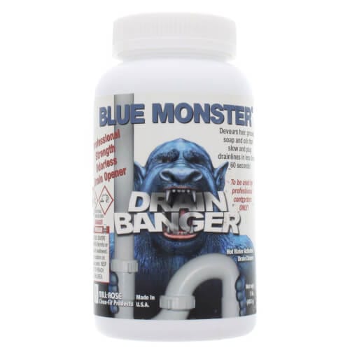 1 lb. (453 g) Blue Monster Drain Banger