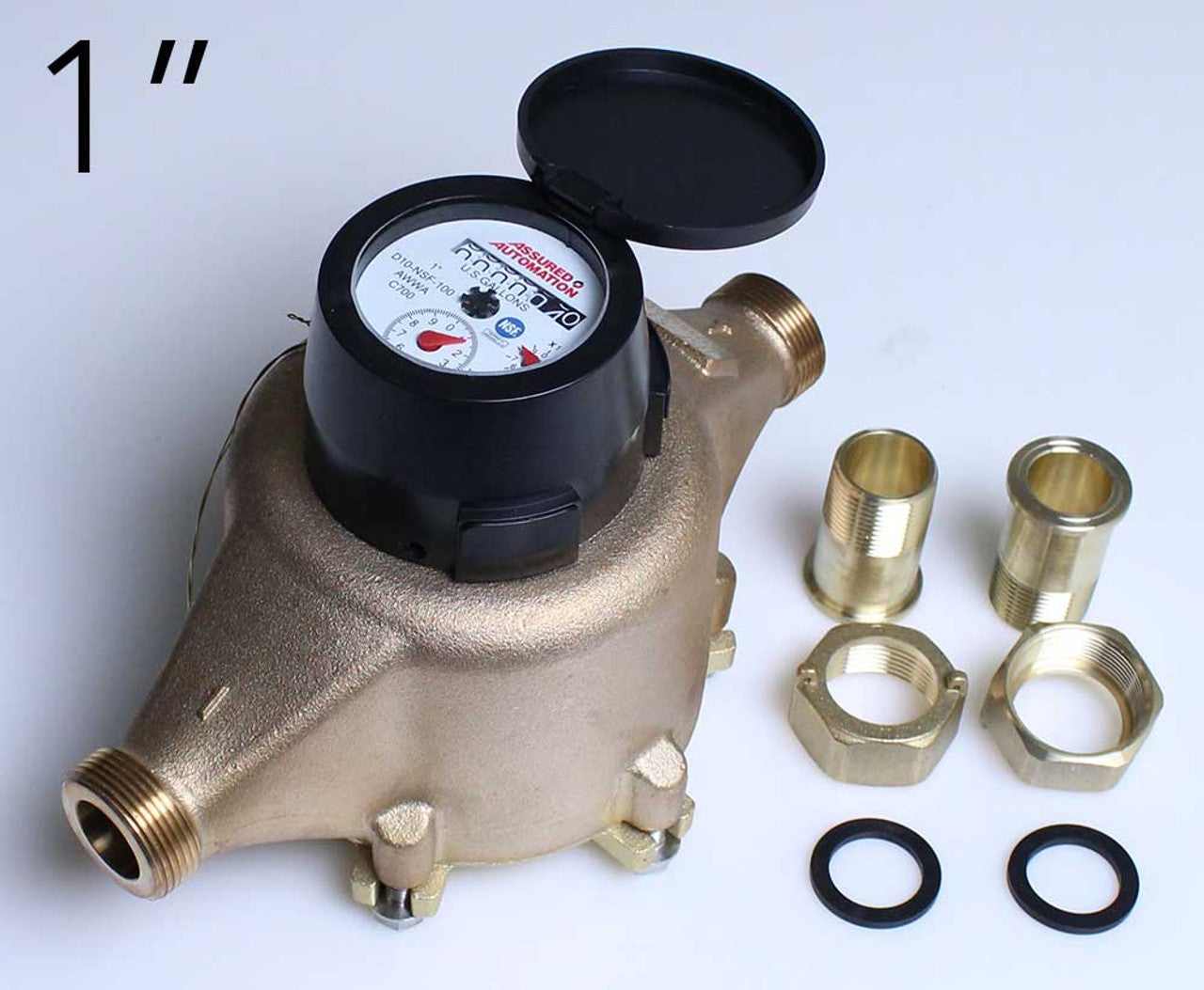 Vertical Installation NSF Approved Water Meter-D10 - Fittings N' Valves