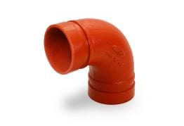 2-1/2" Grooved 90 Elbow Long Radius
