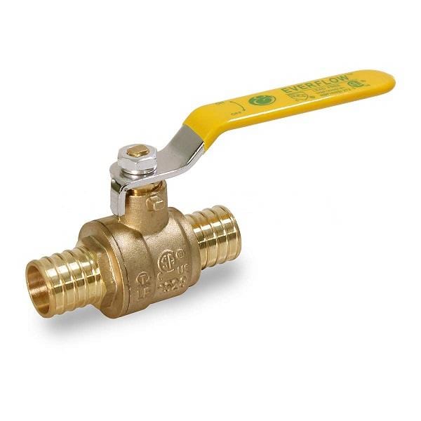 1-1/4" PEX x PEX Full Port Ball Valve F1807 600 WOG (Lead Free)