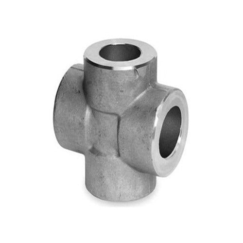 1/8" 3000# Forged Stainless Steel 304/L Socket Weld Cross