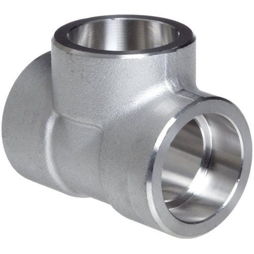 1-1/2" 3000# Forged Stainless Steel 316/L Socket Weld Tee