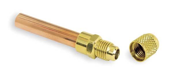1/4" Inch Tube Extension with Core and Cap