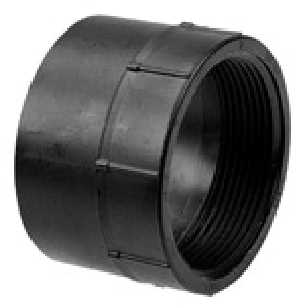 ABS Adapter - Hub x FIPT - 3" - Fittings N' Valves